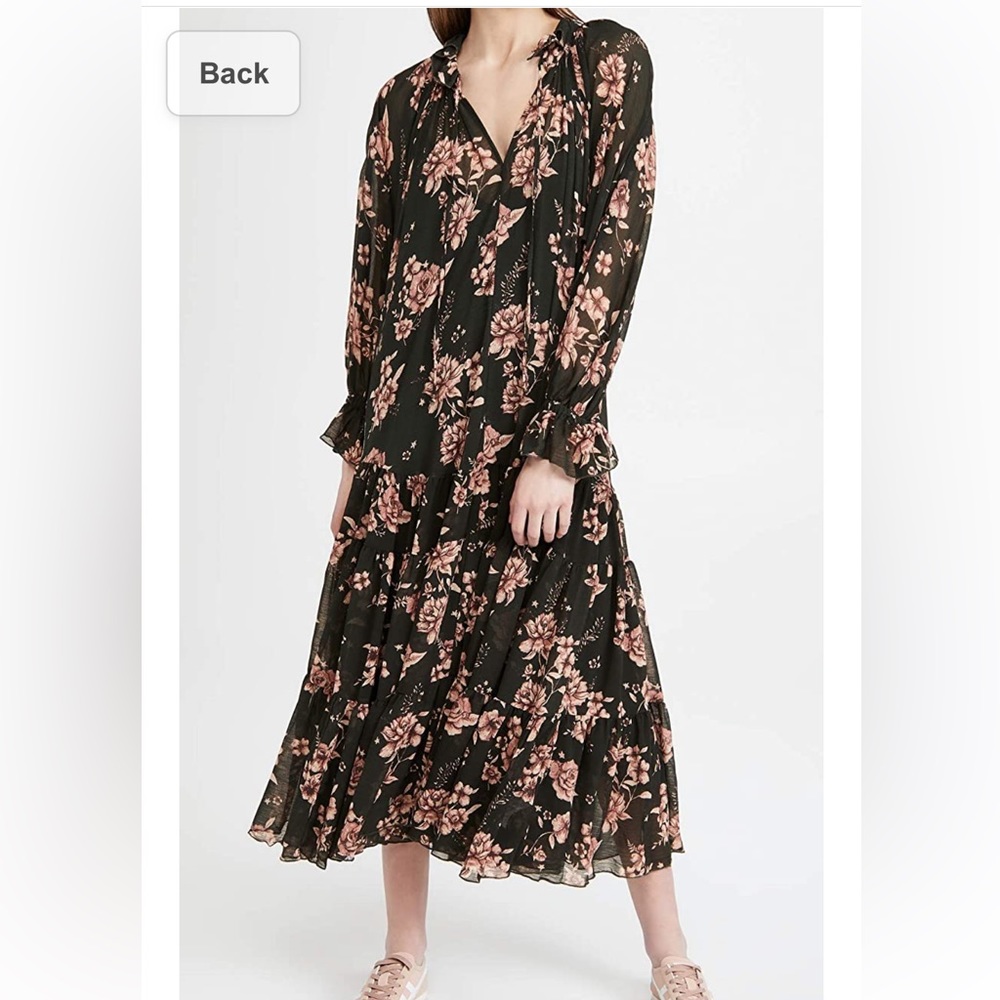 Free people feeling groovy maxi dres